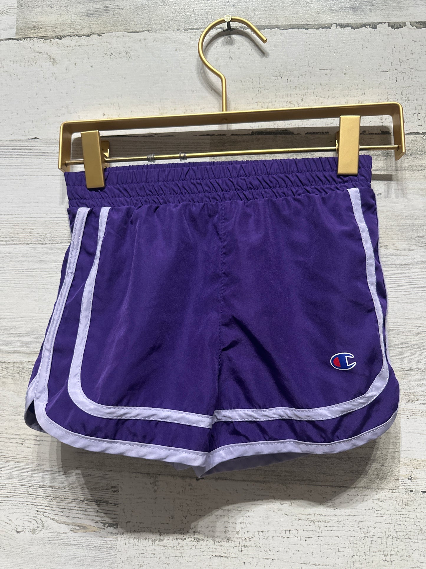 Girls Size 5 Champion Purple Active Shorts - Very Good Used Condition