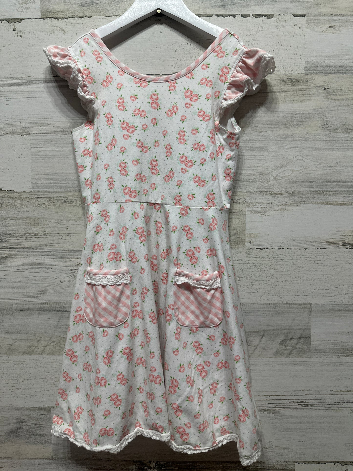 Girls Size 7-8 Serendipity Floral Dress - Very Good Used Condition