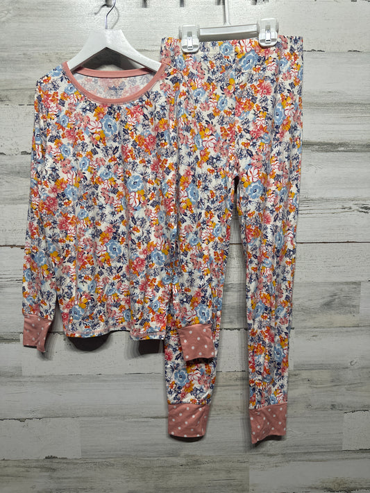 Size 12 Matilda Jane Two Piece Floral Pajama Set - Very Good Used Condition
