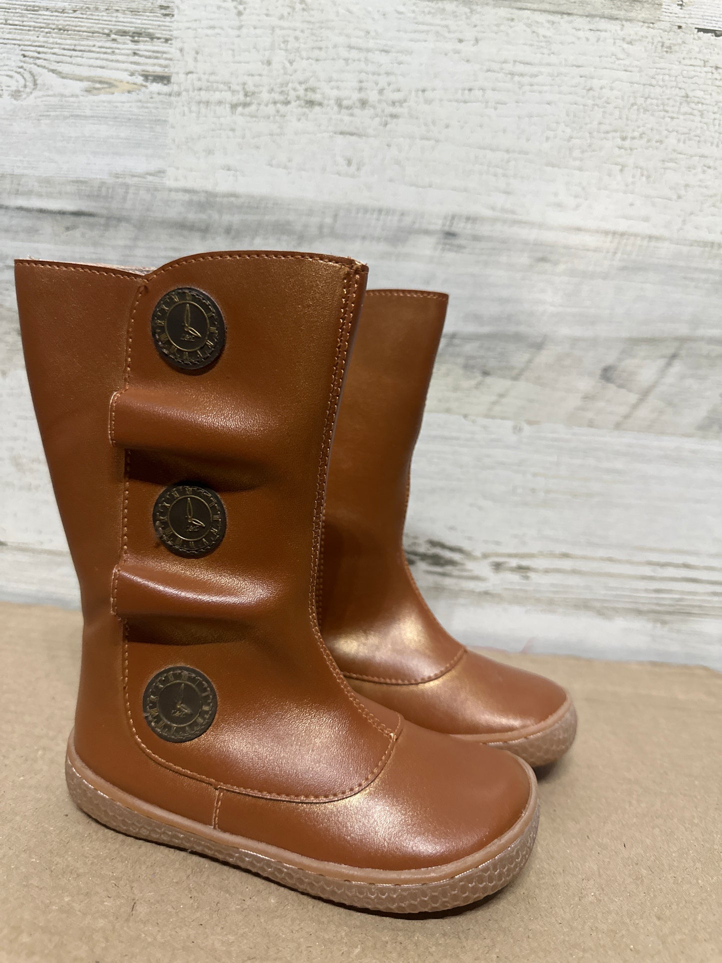 Size 8 Toddler Livie and Luca Boots - New Without Box