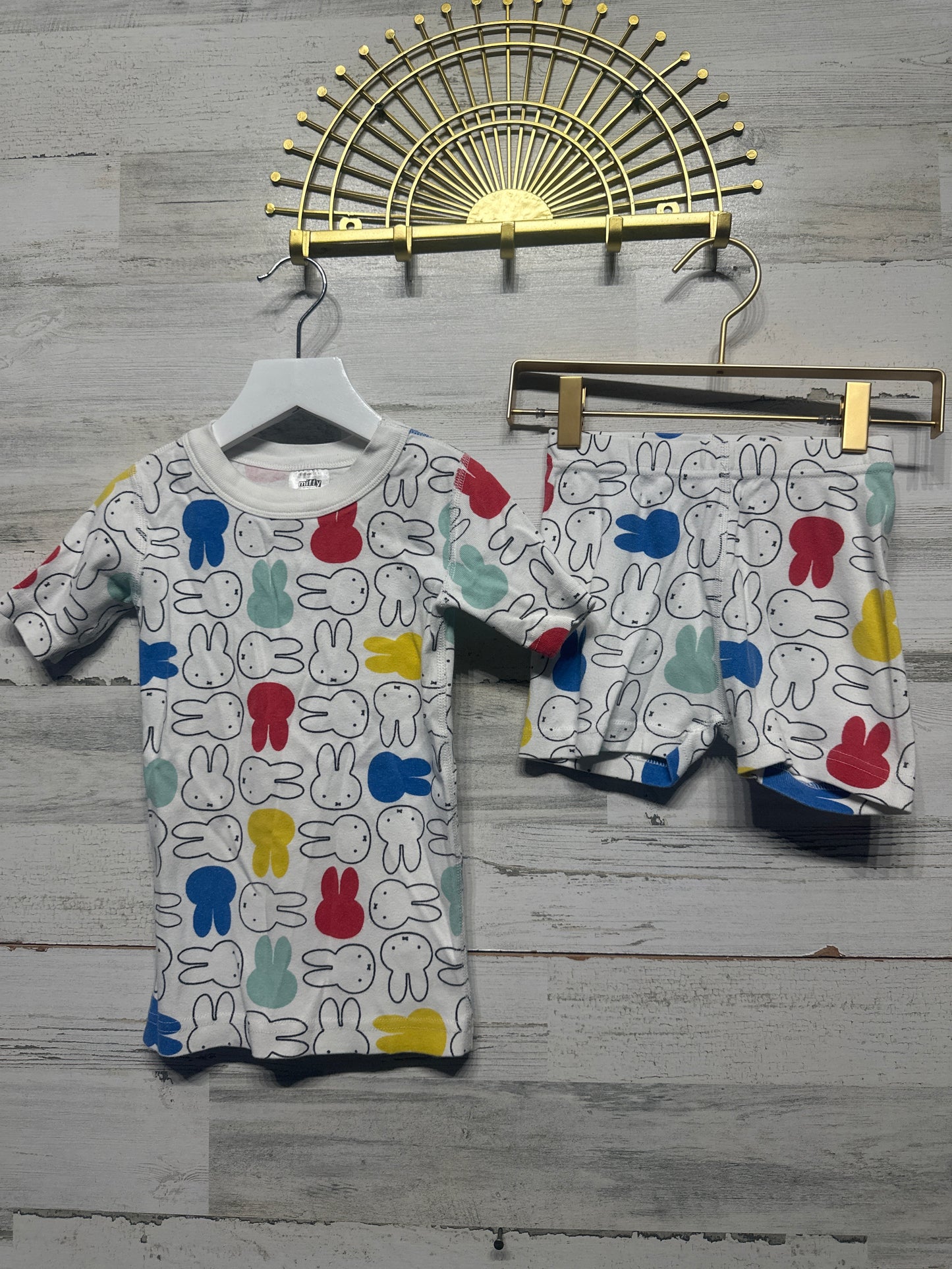 Size 5 Hanna Andersson Organic Cotton Pajama Lot (4 pieces) - Good Used Condition*