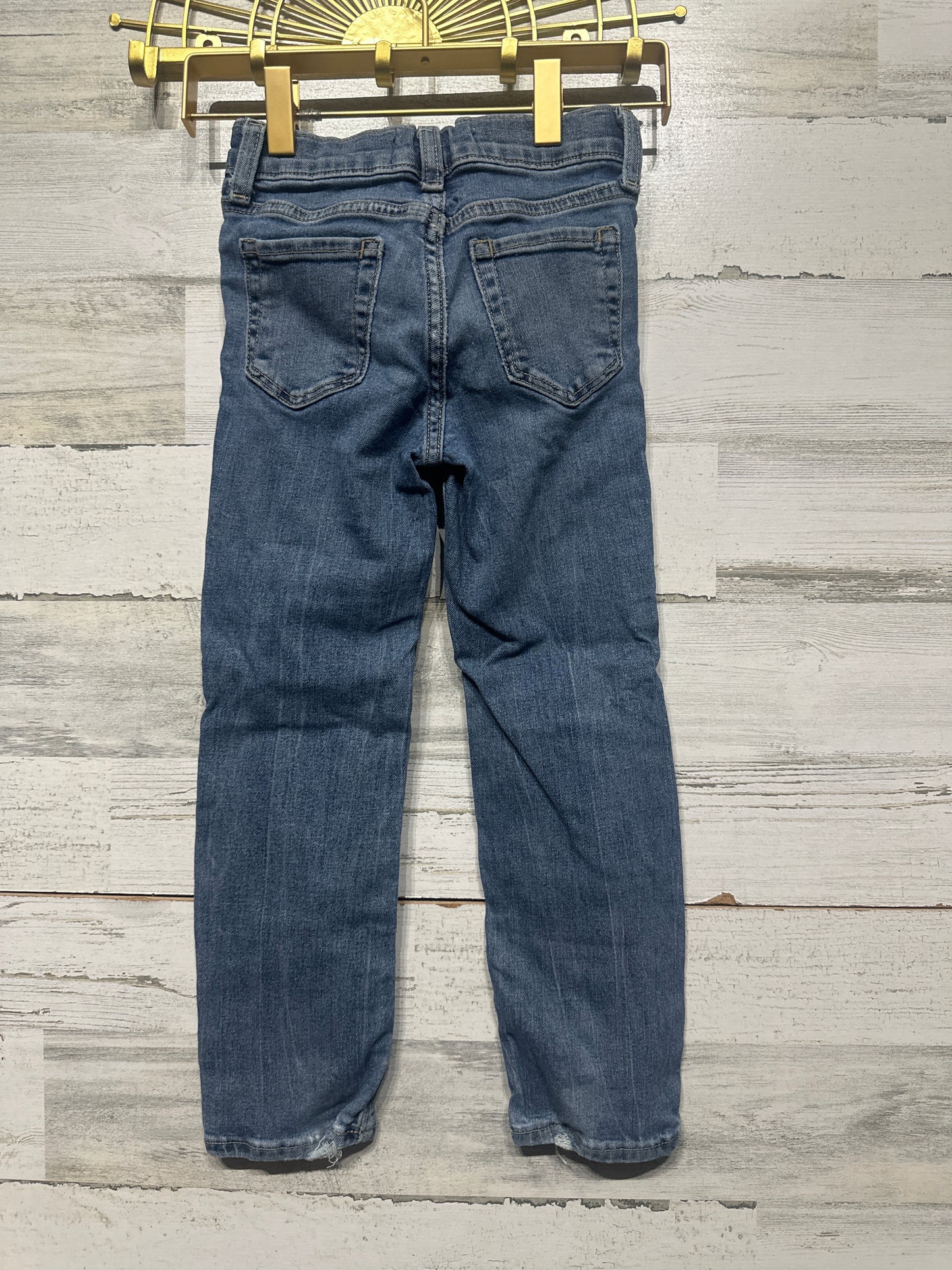 Boys Preowned Size 5t Karate Skinny Old Navy Distressed Jeans - Good Used Condition