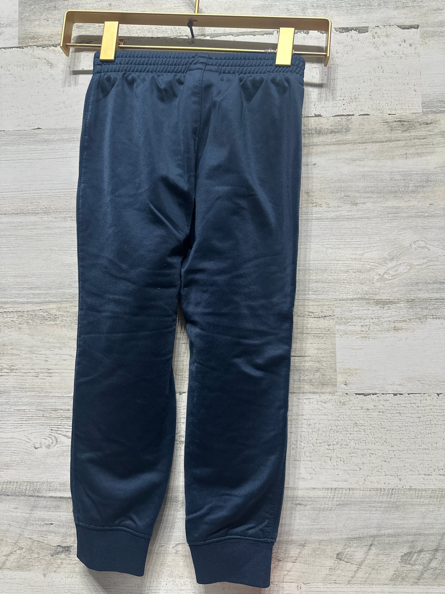 Boys Size 4 / XS (Fits 3-4 years) Nike Navy Fleece Lined Athletic Pants - Very Good Used Condition