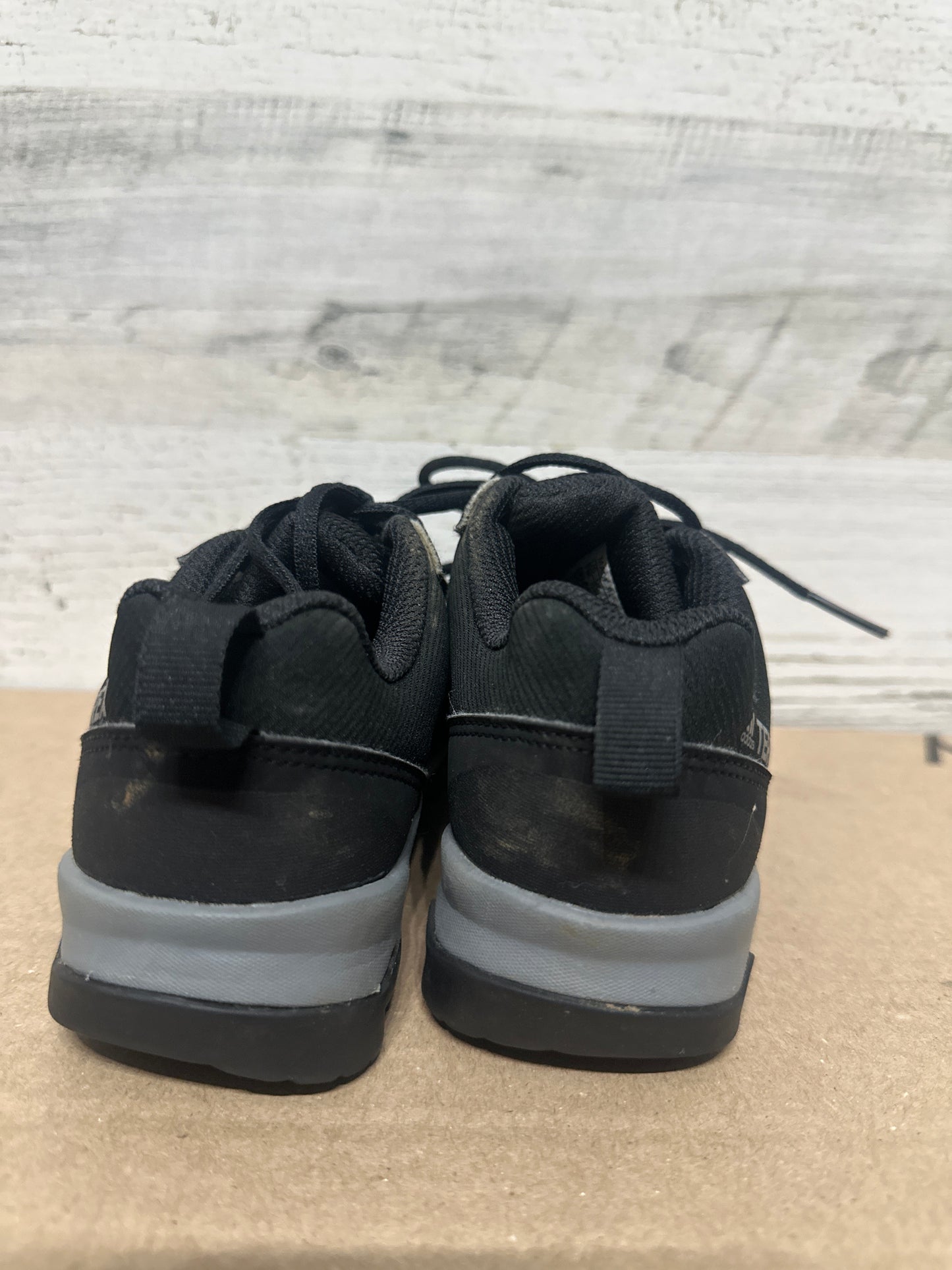 Boys Size 11k (Little Kids) Adidas Terrex Black Shoes - Good Used Condition