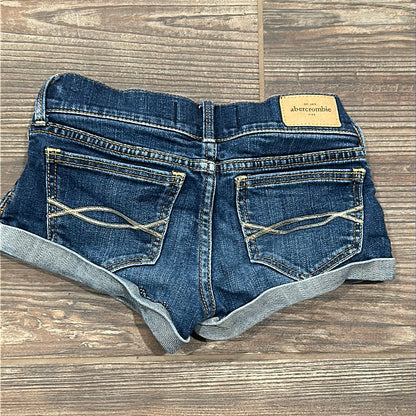 Girls Size 10 Abercrombie Kids Denim Shorts - Good Used Condition