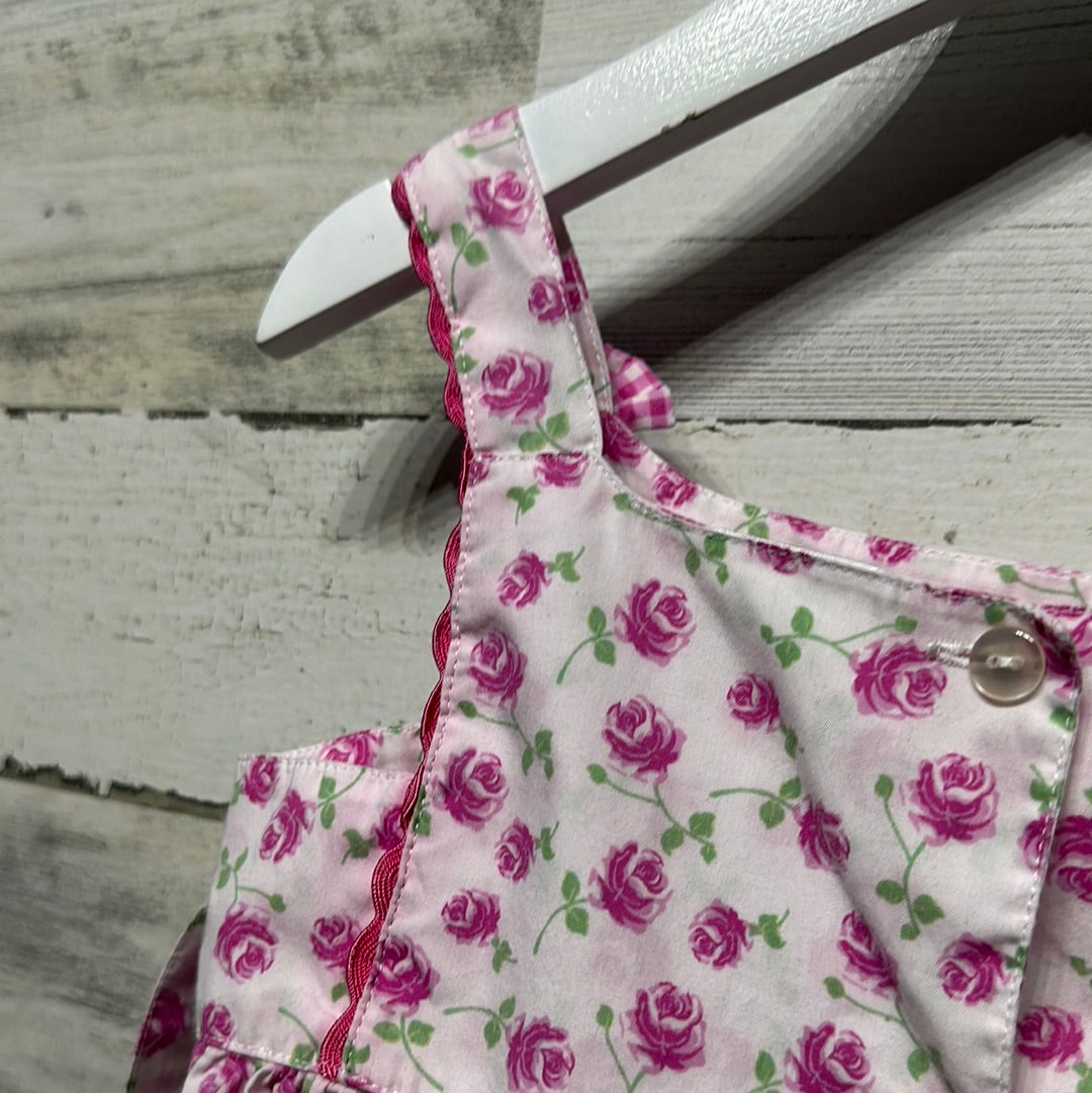 Girls Size 3t Brooks Fitch Apparel Pink Floral Dress - Play Condition