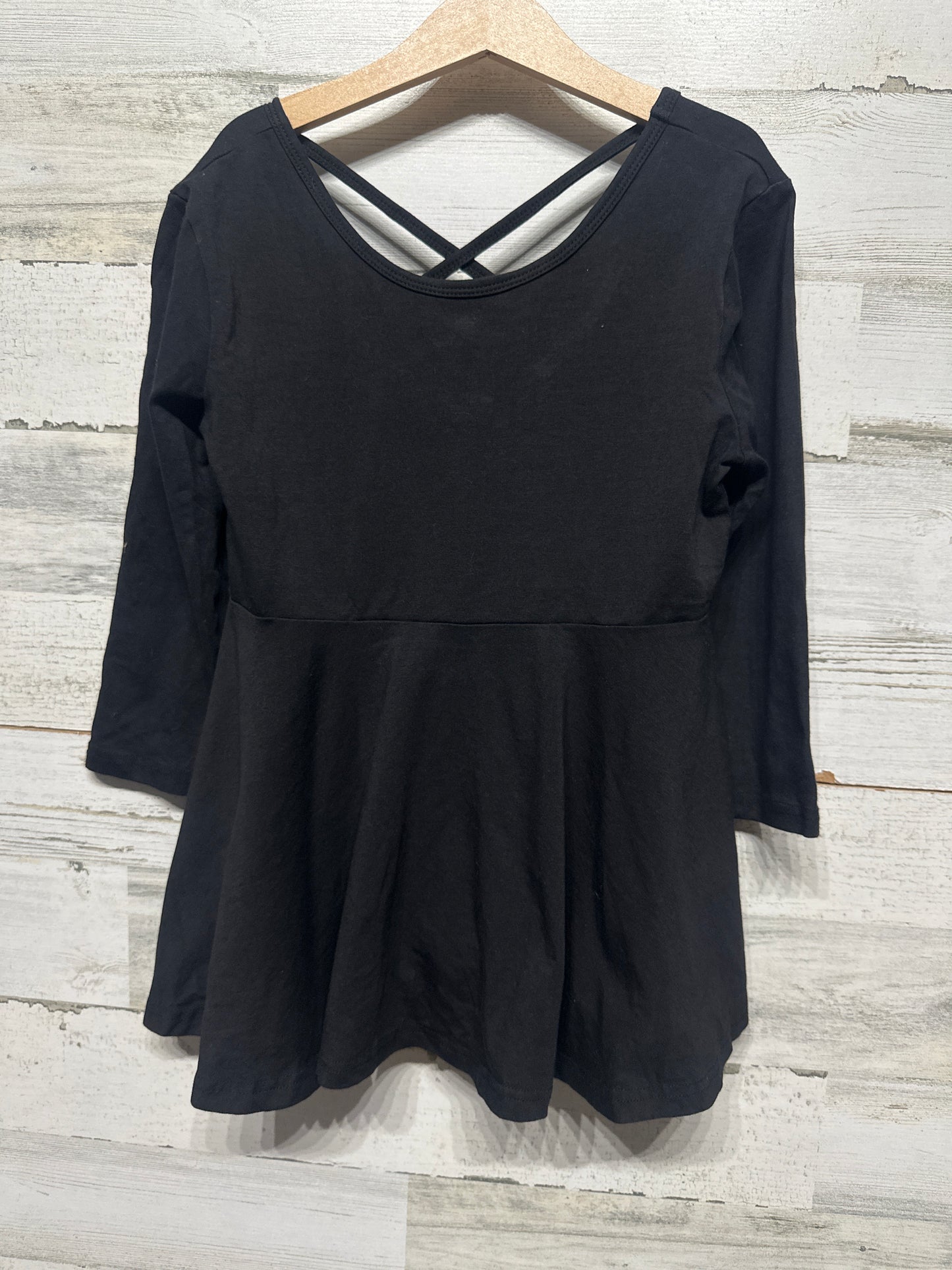 Size 12 Little Fashionista Boutique Black Tunic - Very Good Used Condition
