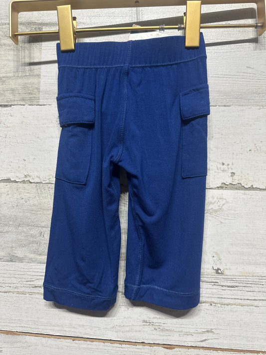 Size 3-6m Kickee Pants Bamboo Cargo Pants - Flag Blue - New With Tags