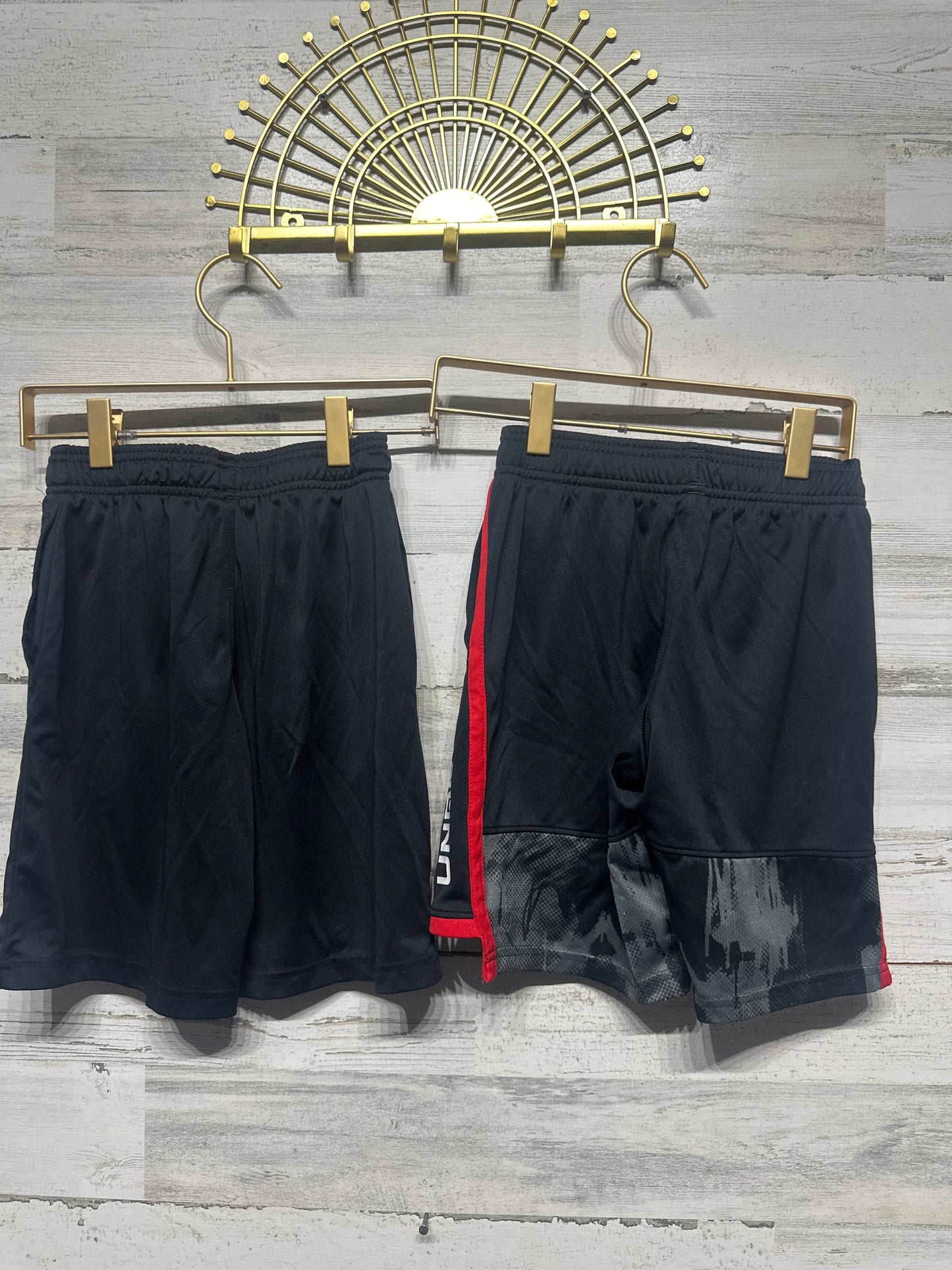 Size YSM ( 8 ) Under Armour Athletic Shorts Lot (2 pieces) - Very Good Used Condition