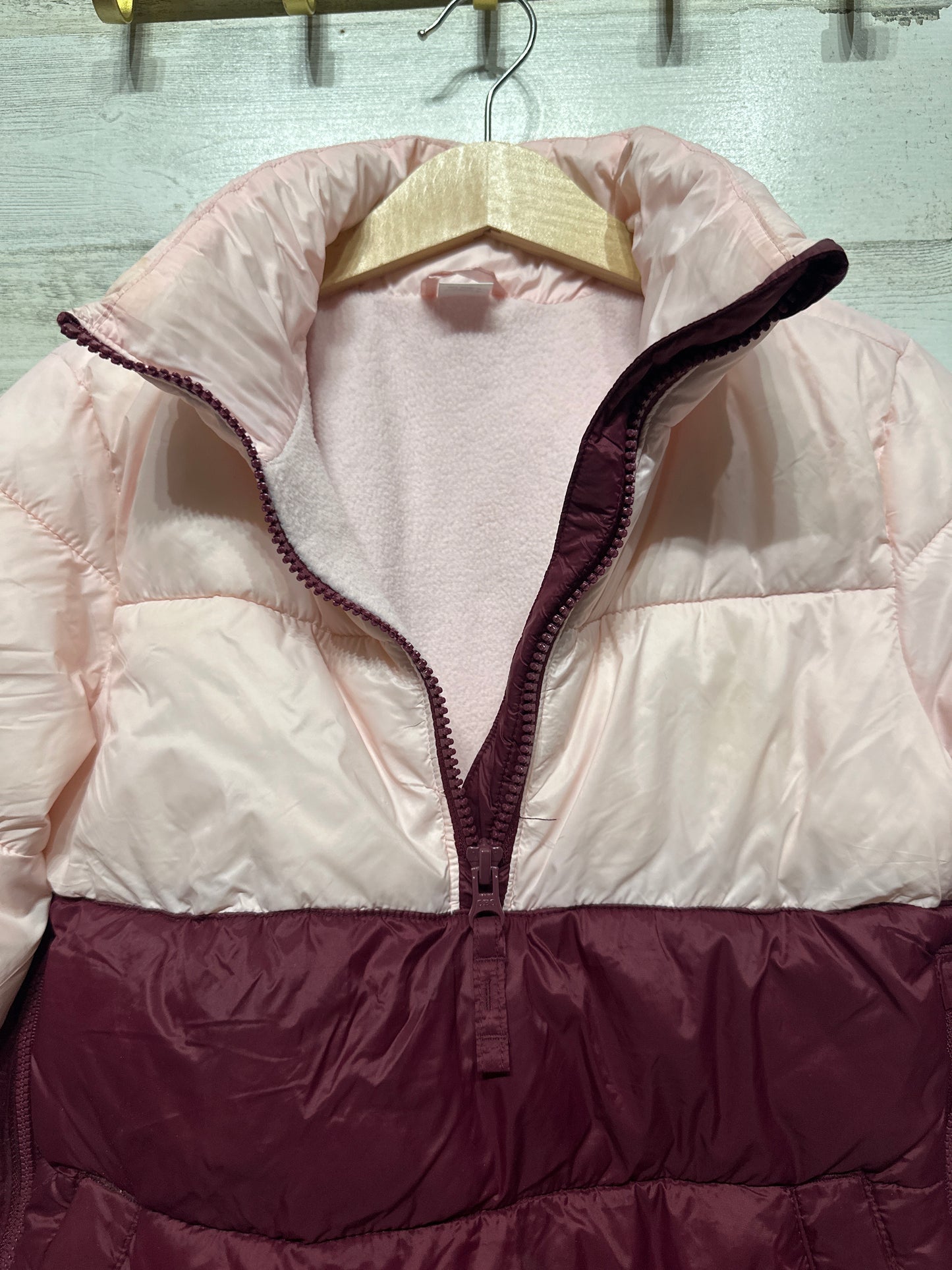 Women’s Size Large (12-14) Time and Tru Floral Puffer Coat - Very Good UsedCondition