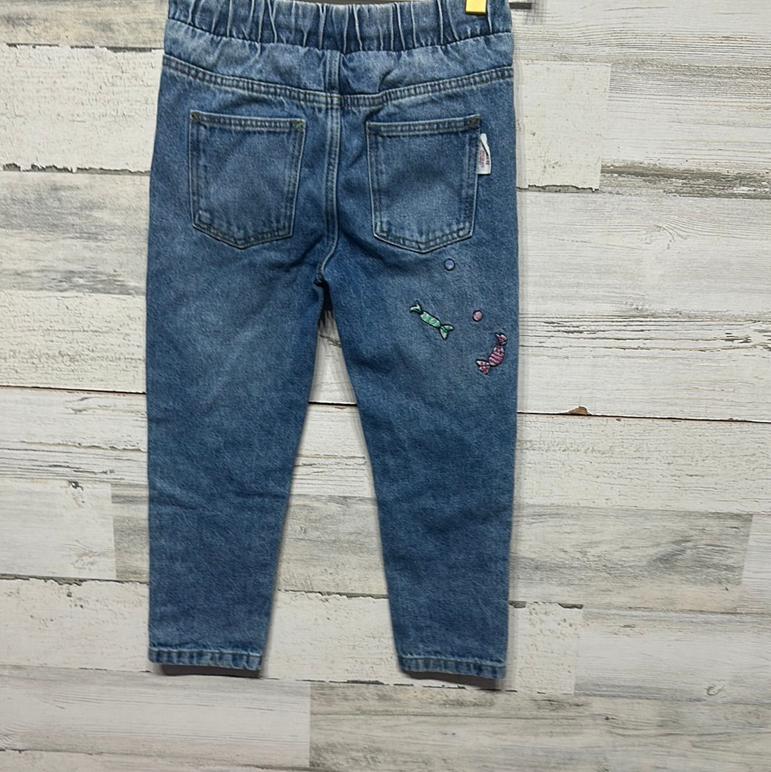 Size 4-5 Years M&S Roald Dahl Charlie and The Chocolate Factory Jeans - Gender Neutral - Good Used Condition