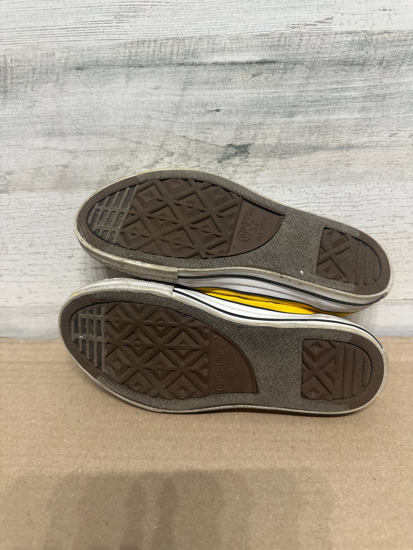 Size 2 (Youth) Converse Yellow Shoes - Good Used Condition*