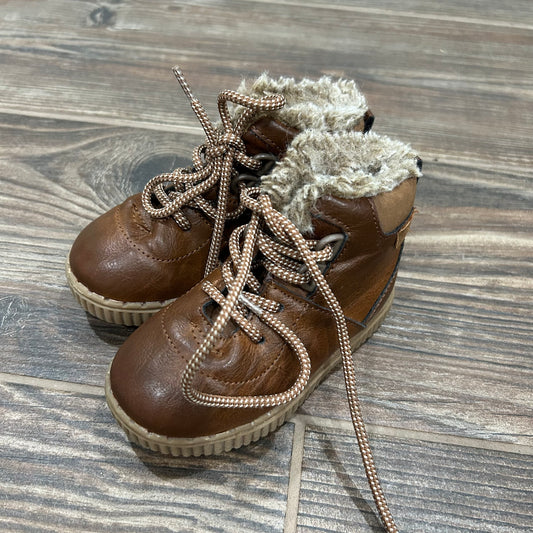 Size 6 (Toddler) Osh Kosh Brown Boots - Good Used Condition