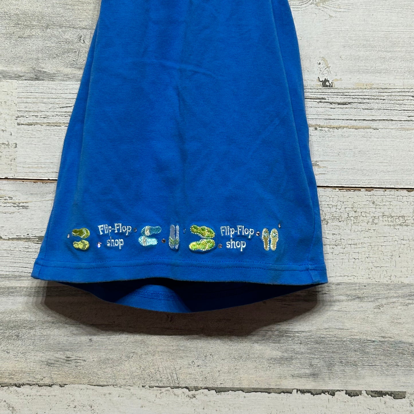 Girls Size 6 Gymboree Flip Flop Halter Top - Good Used Condition