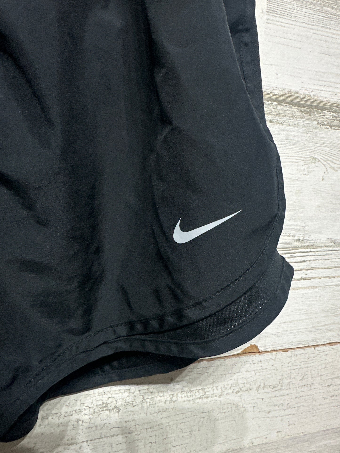 Women’s Size XL Nike Drifit Black Lined Athletic Shorts - Very Good Used Condition