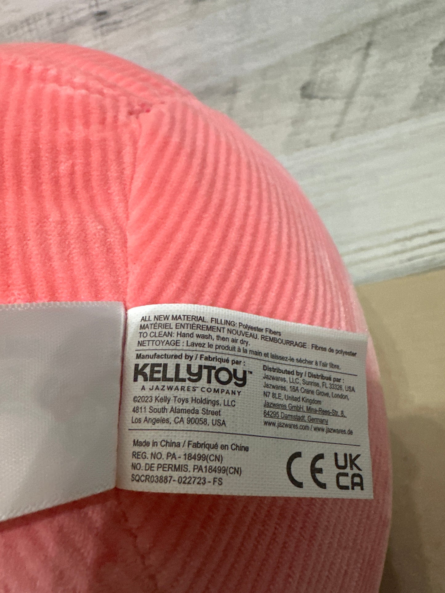Squisharoys By Squishmallow Chester The Shrimp Stuffed Animal - New With Tags