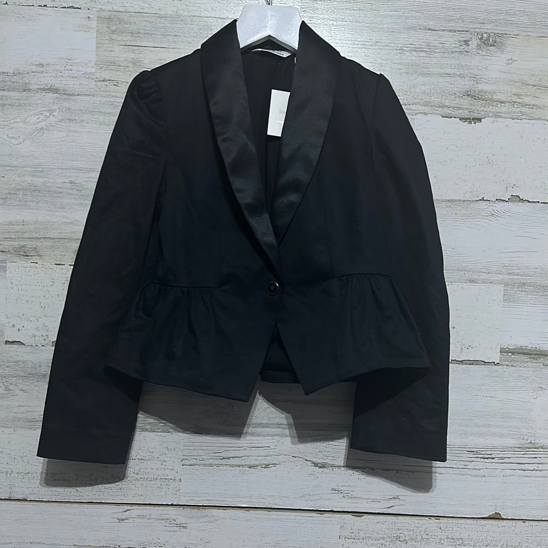 Girls Size 7 Rachel Zoe x Janie and Jack black blazer - new with tags