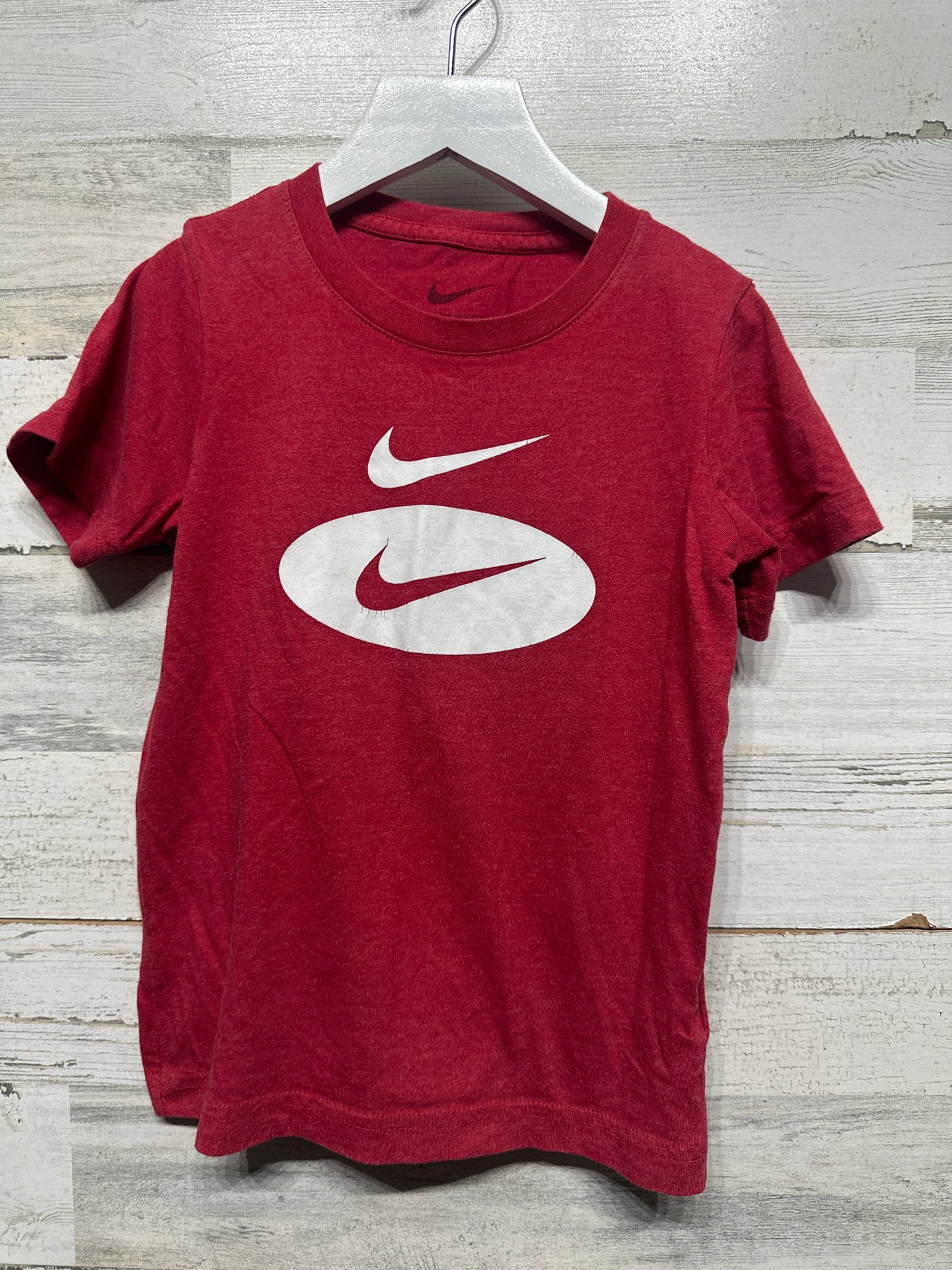 Boys Size 7 Red Nike Tee - Good Used Condition*
