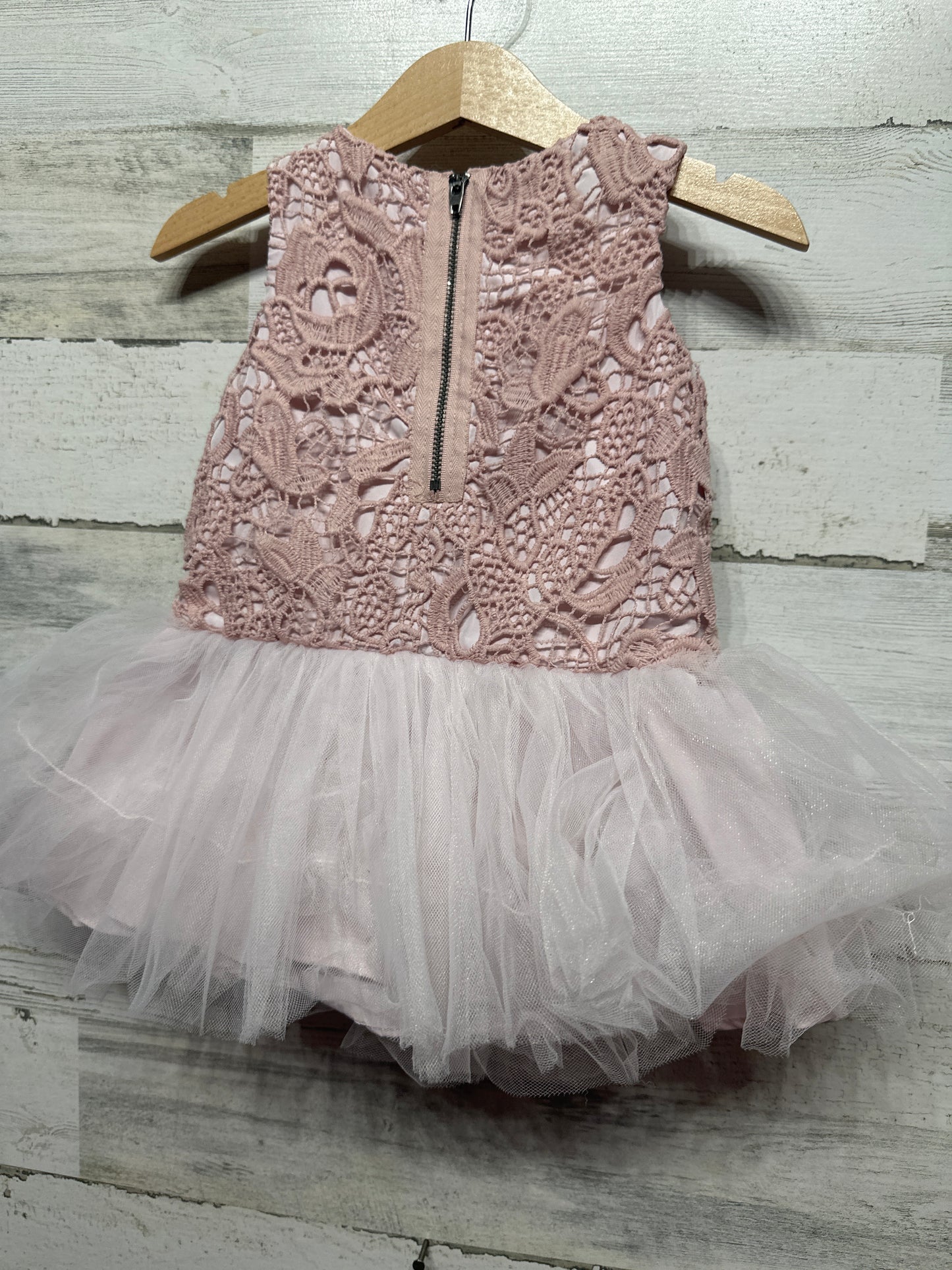 Girls Size 18m Pippa & Julie Lace Dress - Good Used Condition