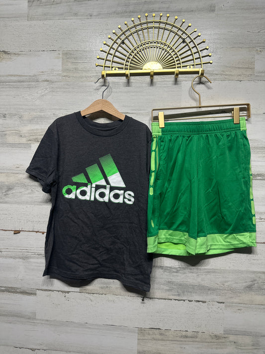 Boys Size 8 Adidas Shirt / All in Motion Shorts - Very Good Used Condition