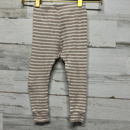 Boys Size 12-18m Rylee and Cru Striped Ribbed Pants - Good Used Condition