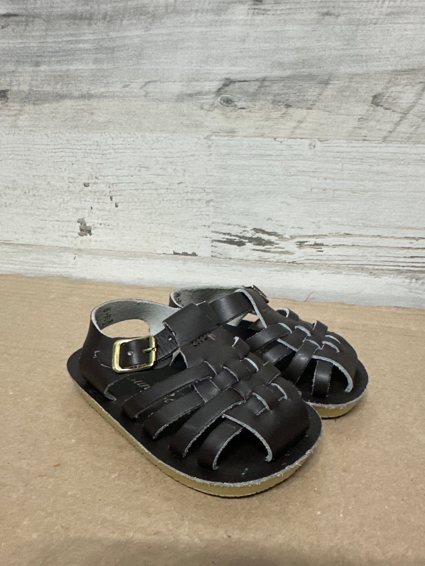 Size 4 (Toddler) Sun San Brown Sandals - Very Good Used Condition