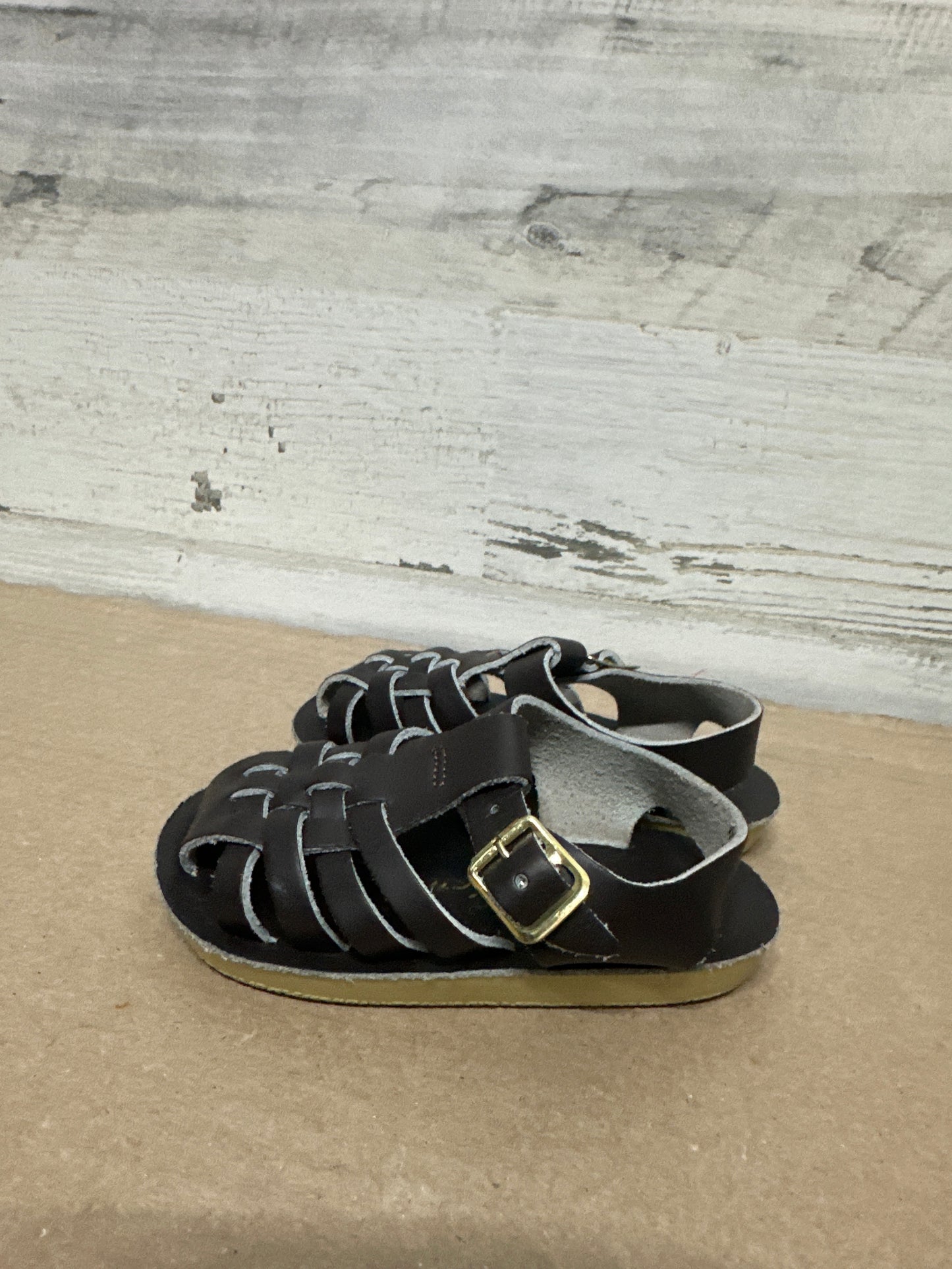 Size 4 (Toddler) Sun San Brown Sandals - Very Good Used Condition