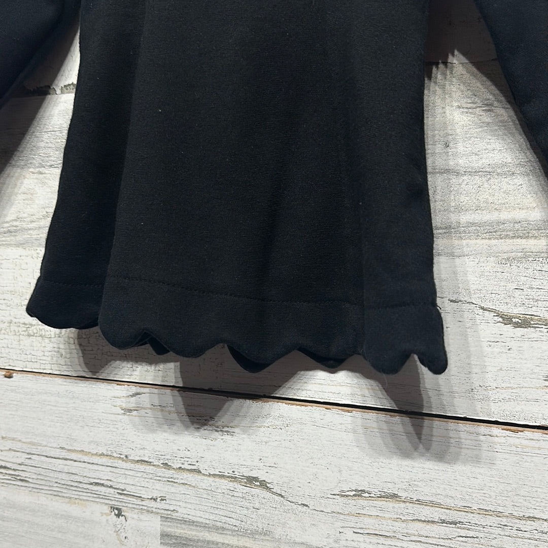 Girls Size 12m Isaac Mizrahi Black Tunic and Carter's Leggings - Good Used Condition