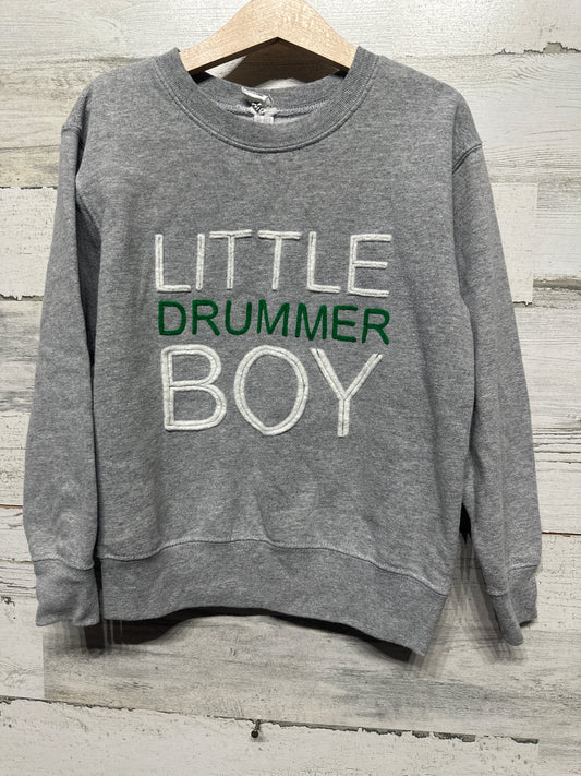 Size 5/6 Swank Little Drummer Boy Sweatshirt - Good Used Condition*