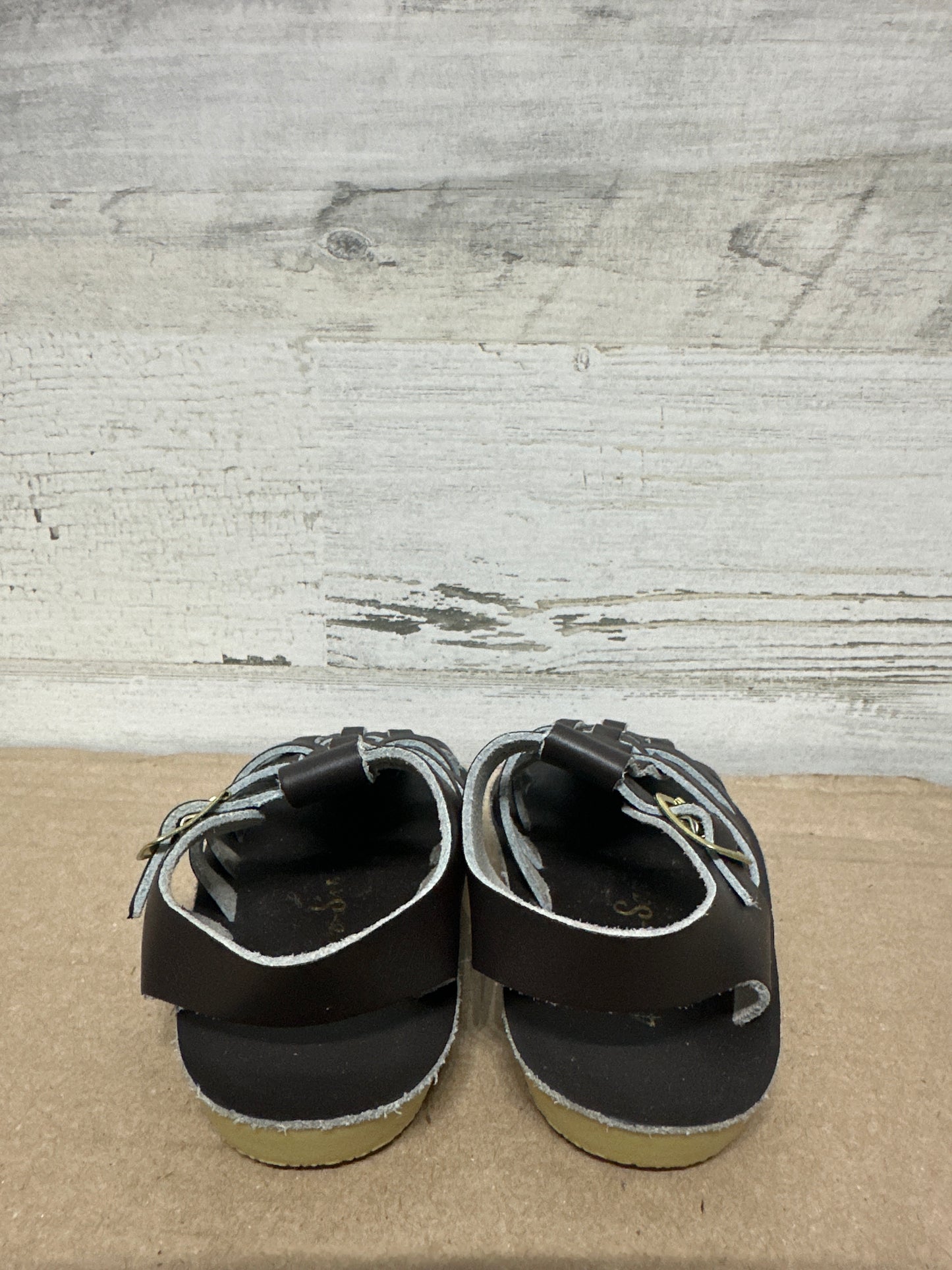 Size 4 (Toddler) Sun San Brown Sandals - Very Good Used Condition