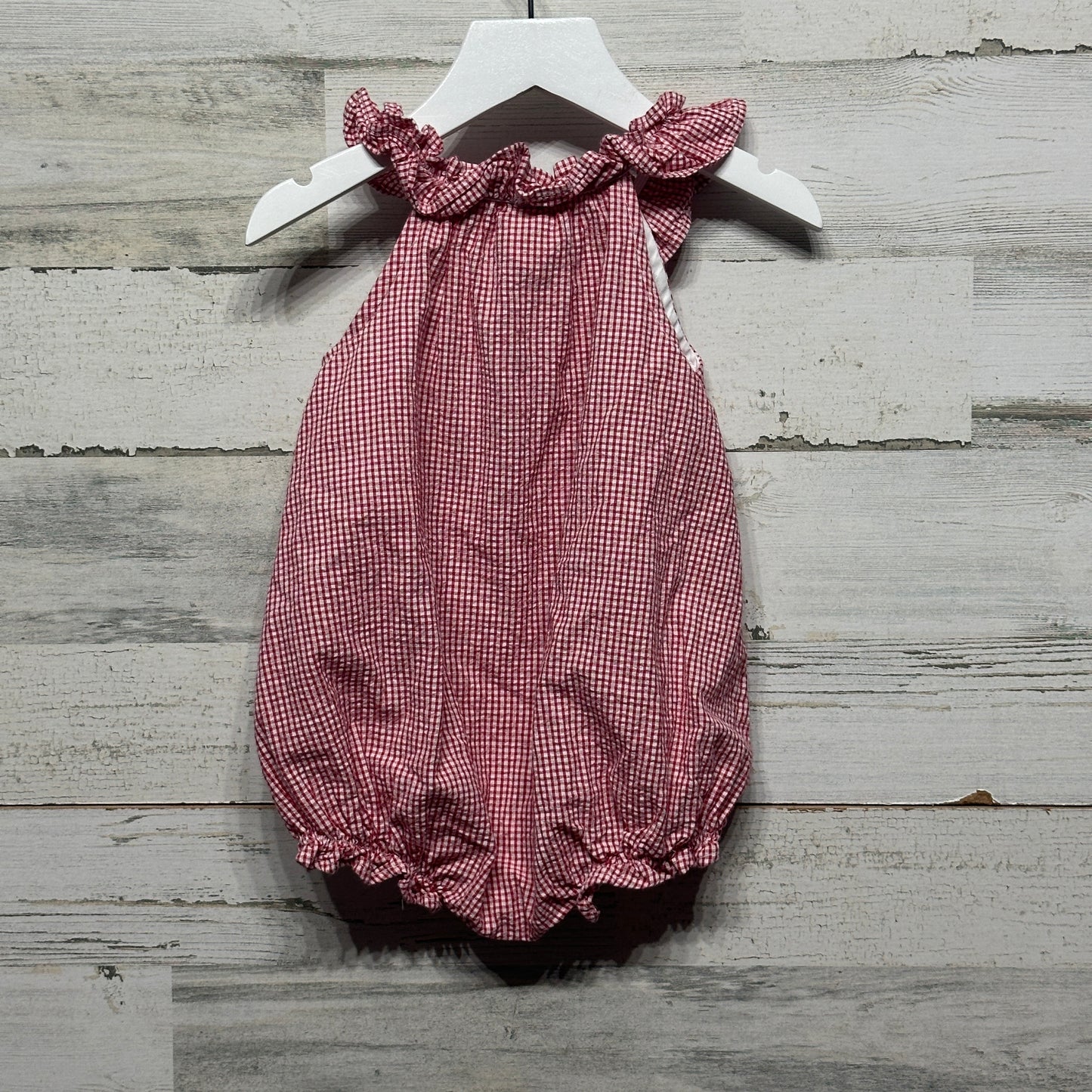 Girls Size 18m Bailey Boys MSK Embroidered Bubble - Good Used Condition