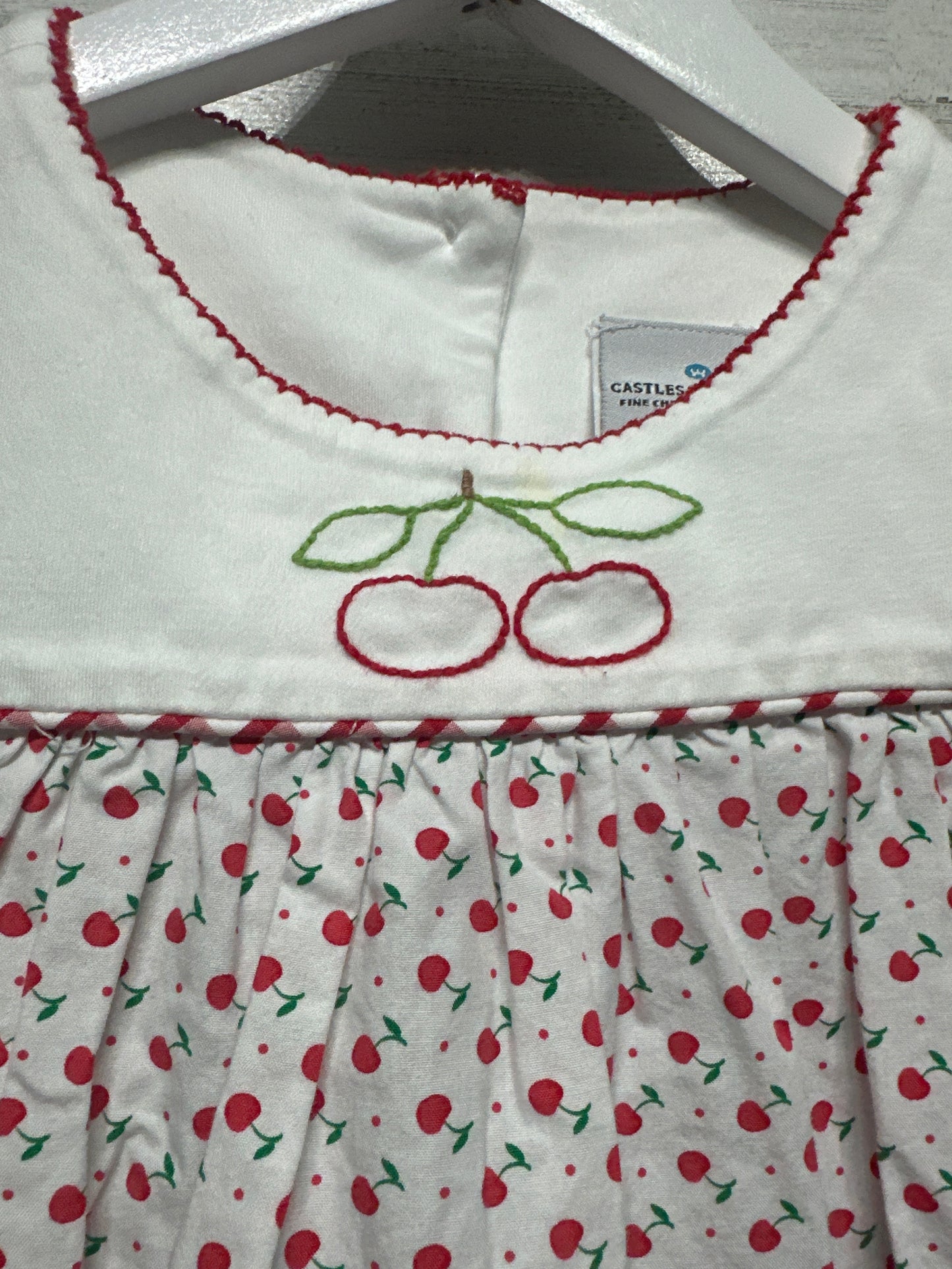 Size 6 Castles and Crowns Cherry Shirt - Play Condition*