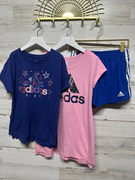Size 10/12 Medium Adidas Lot (3 Pieces) - Good Used Condition