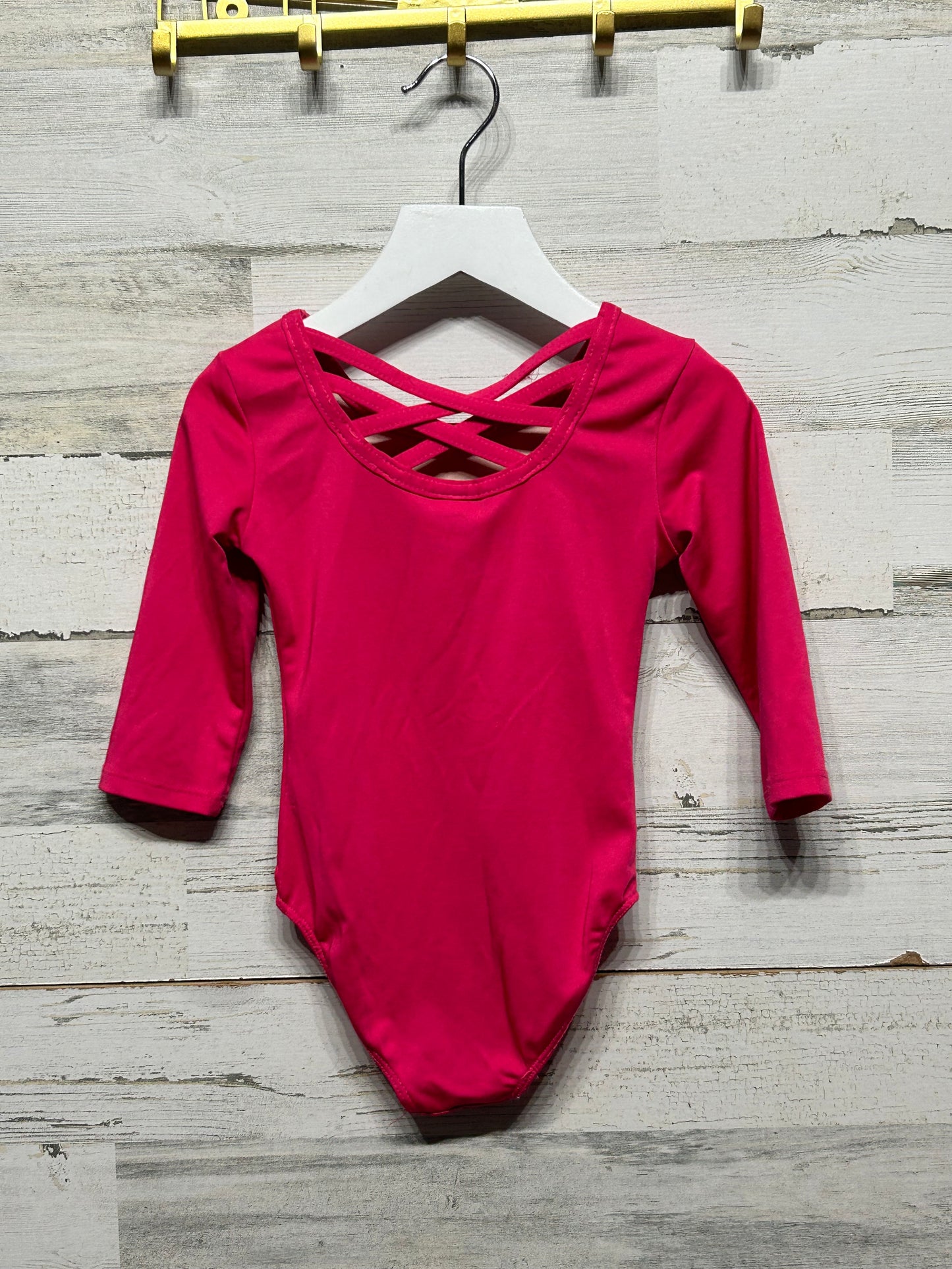 Girls Size XXS (Fits Like 3-4) Capezio Future Star Leotard - Good Used Condition