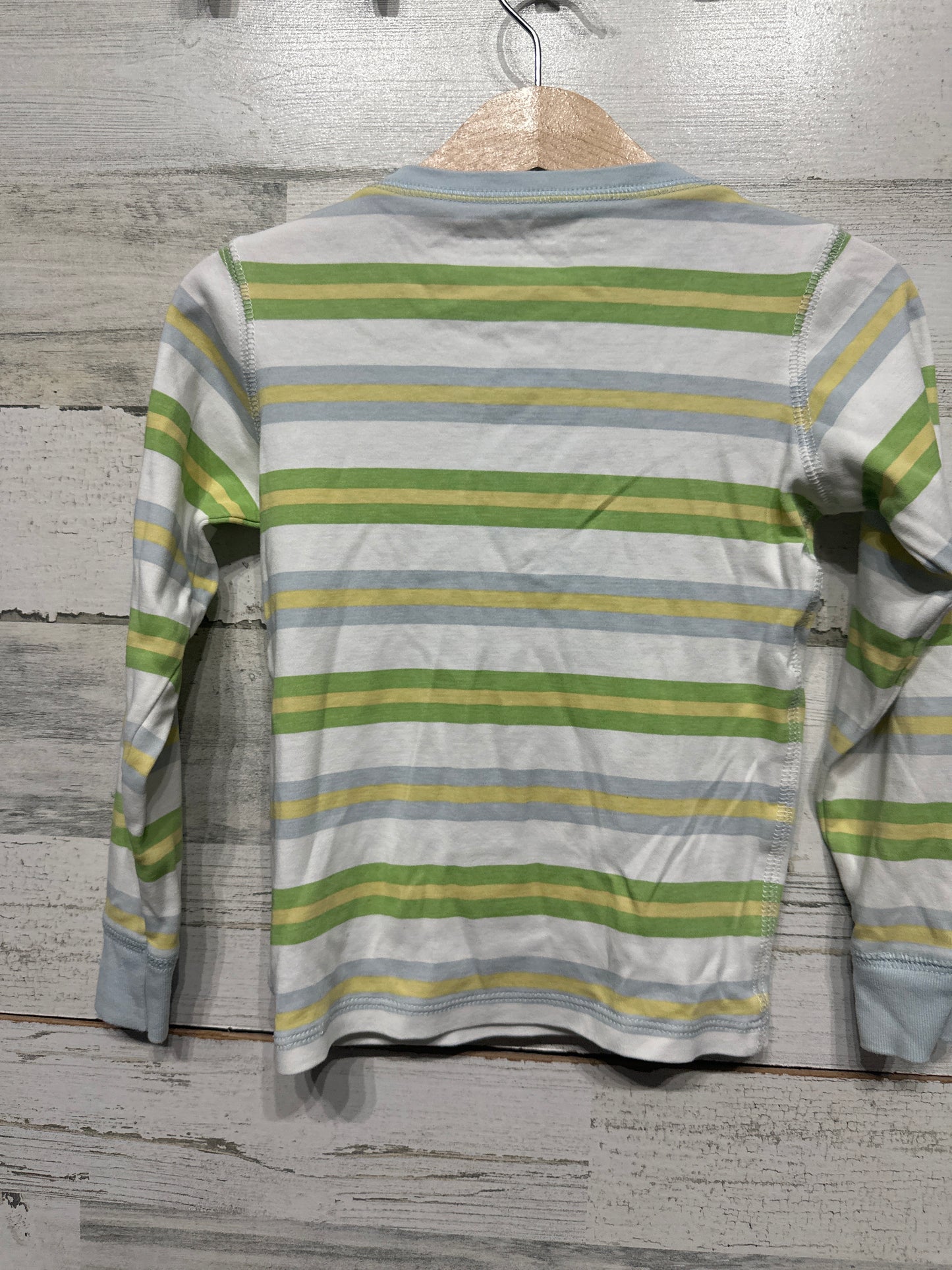 Boys Size 4t TBBC Pima Cotton Striped Pajama Top - Good Used Condition