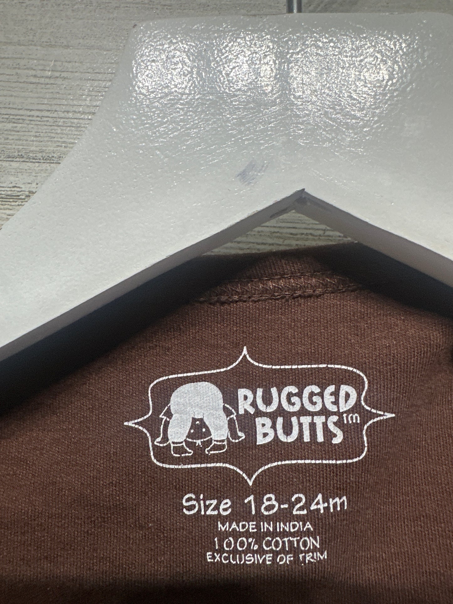 Size 18-24m RuggedButts Embroidered Football Bodysuit- Very Good Used Condition