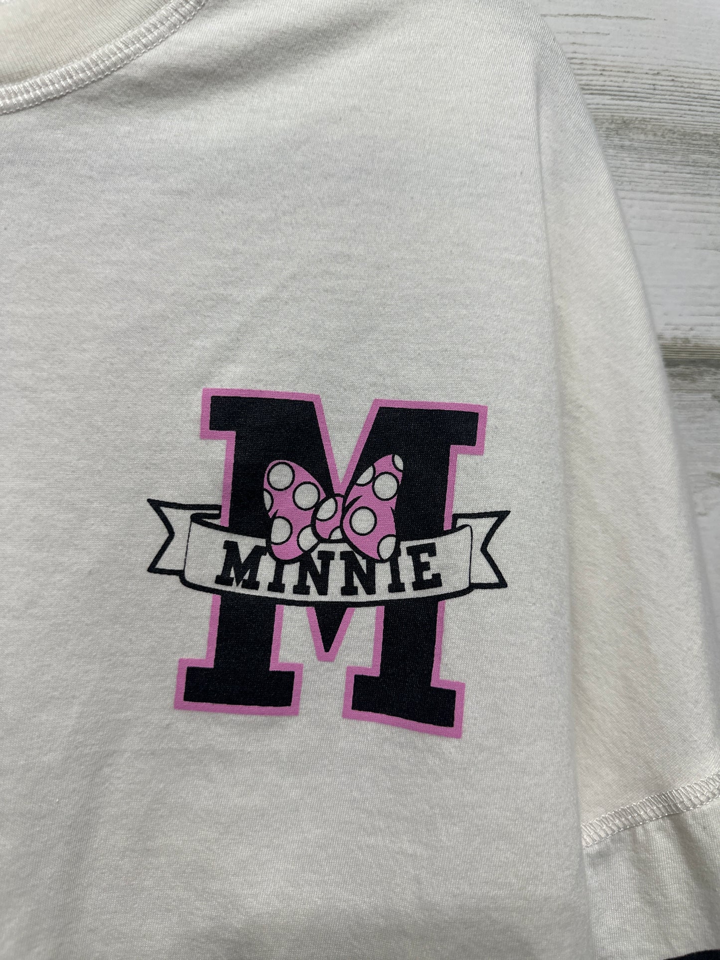 Women’s Size Small Disney Minnie Mouse Long Sleeve Shirt - Very Good Used Condition