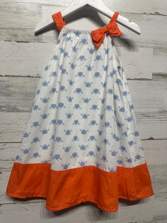 Size 3t Gymboree Crab Dress - Very Good Used Condition