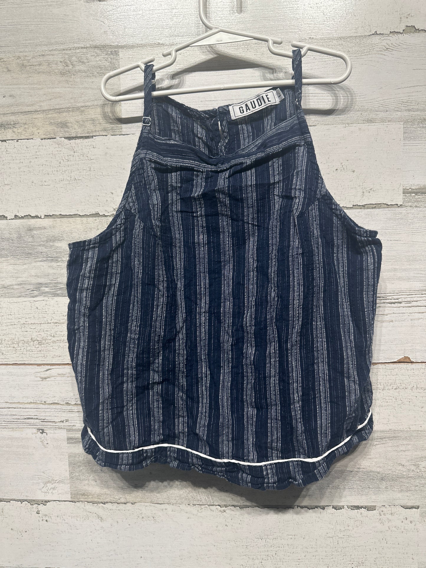 Women’s Size Large Gaudie and Company Striped Tank Top - Good Used Condition
