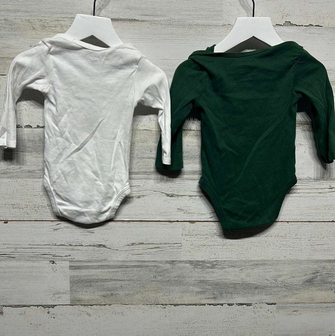 Boys Preowned Size 12m Gerber Holiday Lot - (2 pieces) Good Used Condition