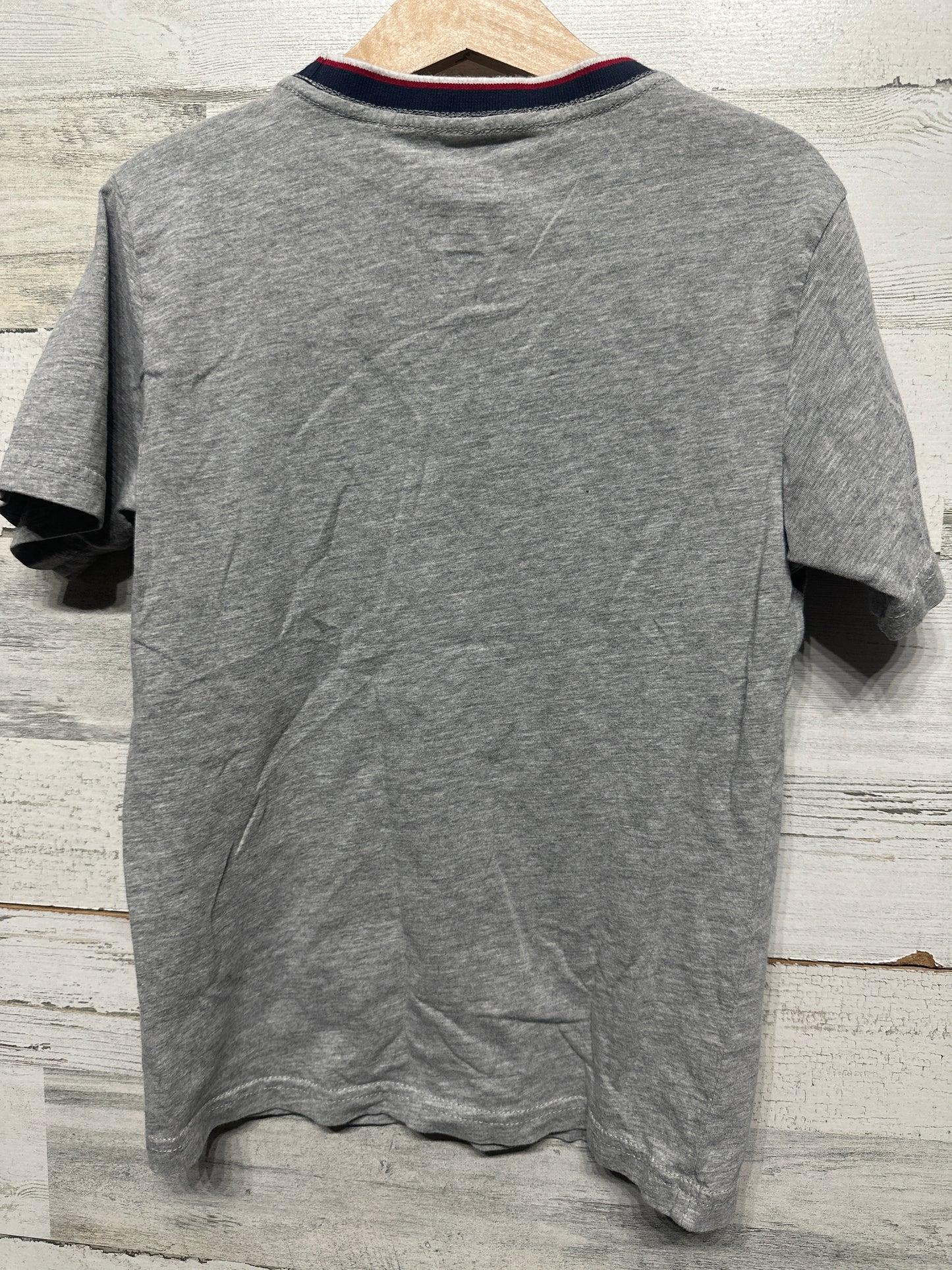 Boys Size 7 Tommy Hilfiger Grey Shirt - Very Good Used Condition