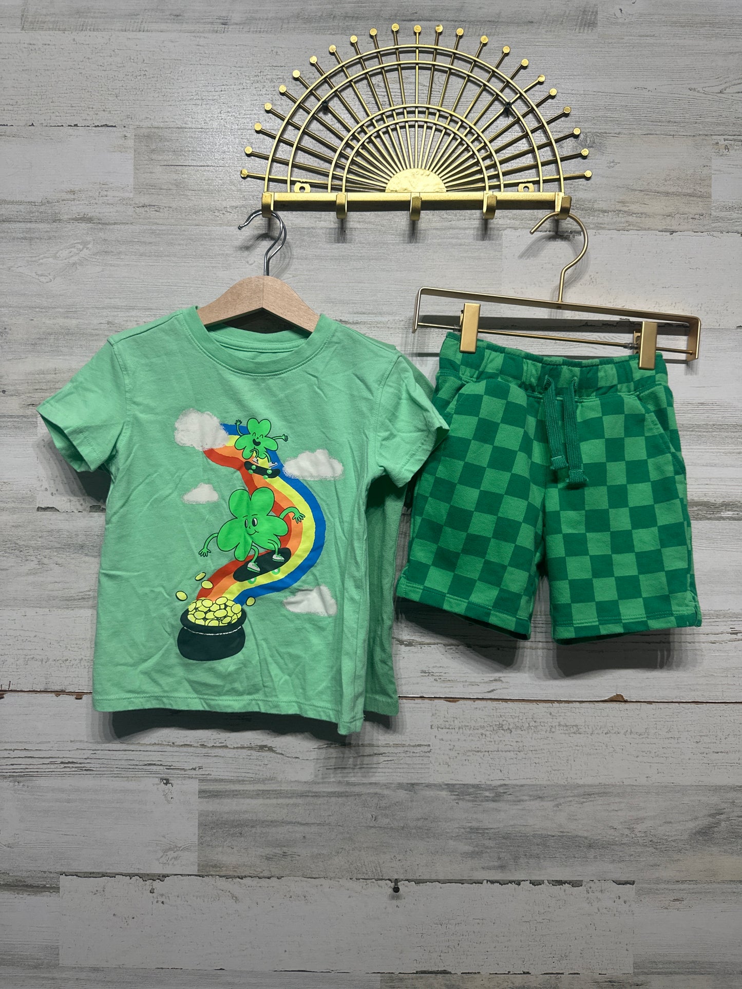 Size 4t Shorts/Short Sleeve Clothing Lot (3 Pieces)  - Good Used Condition