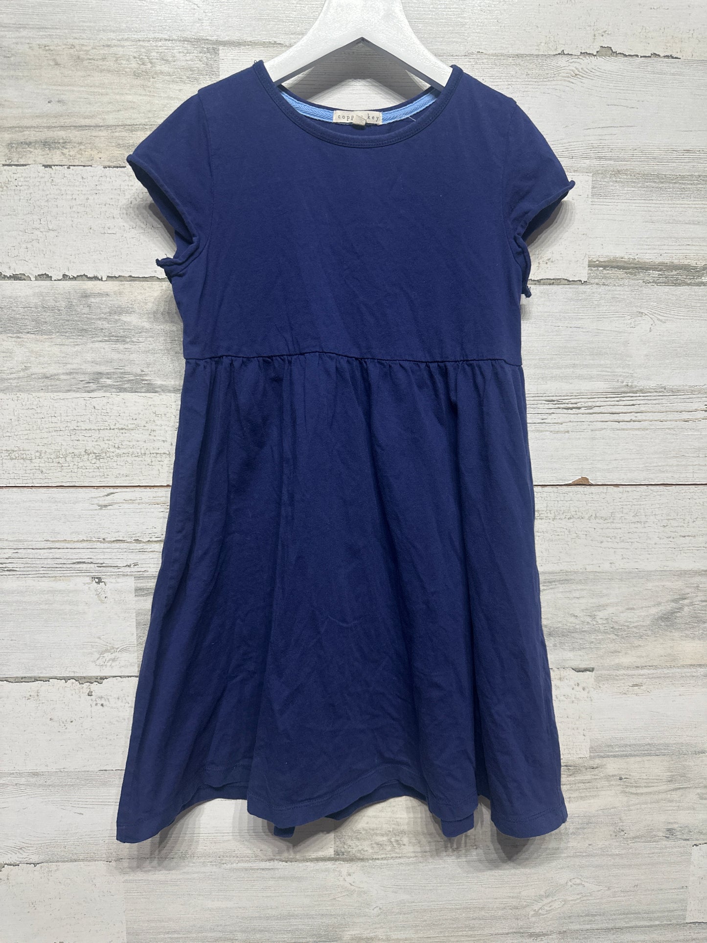 Size Medium Copper Key Navy Dress - Very Good Used Condition
