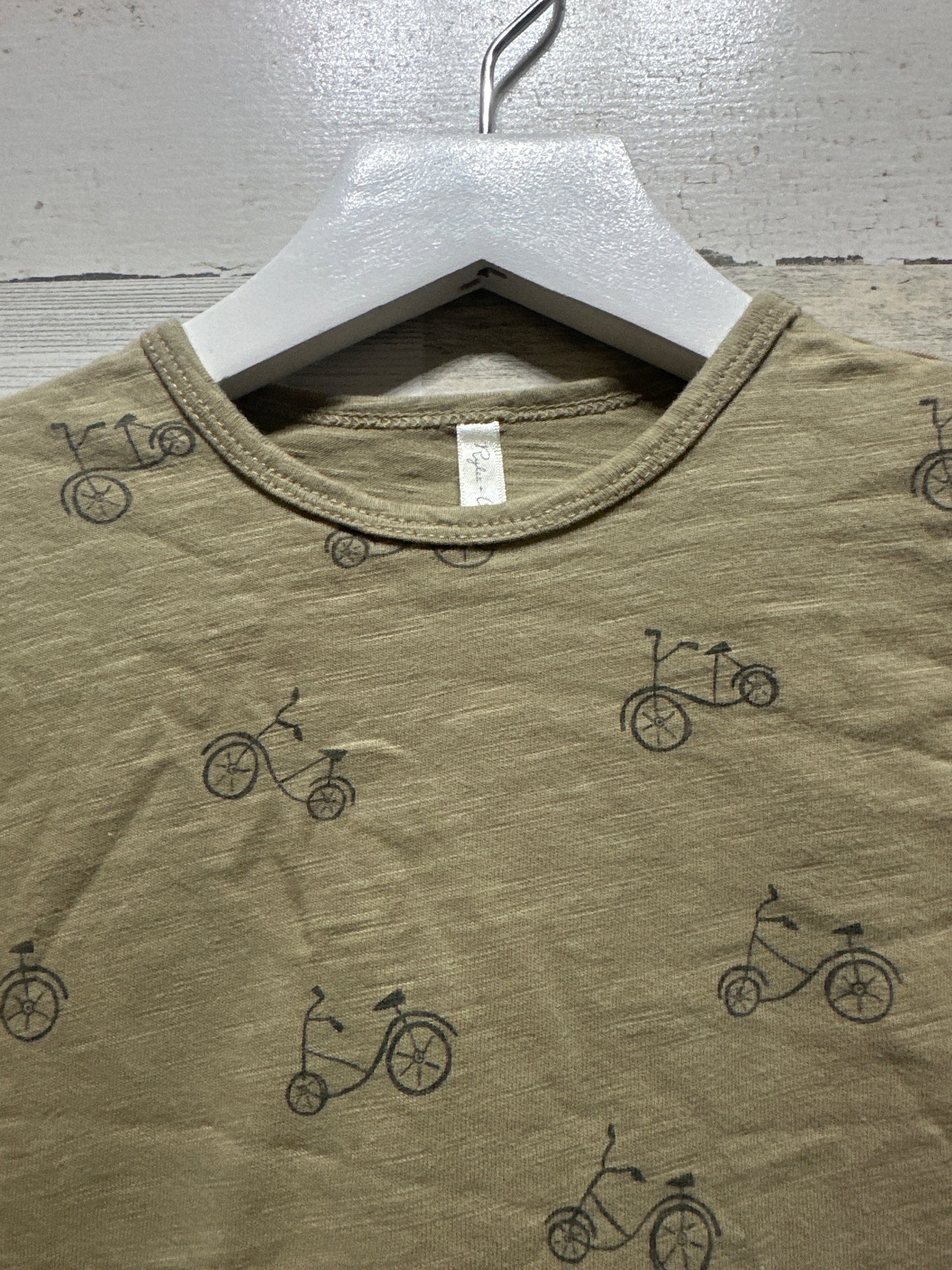 Boys Size 12-18m Rylee and Cru Bicycle Shirt - Good Used Condition