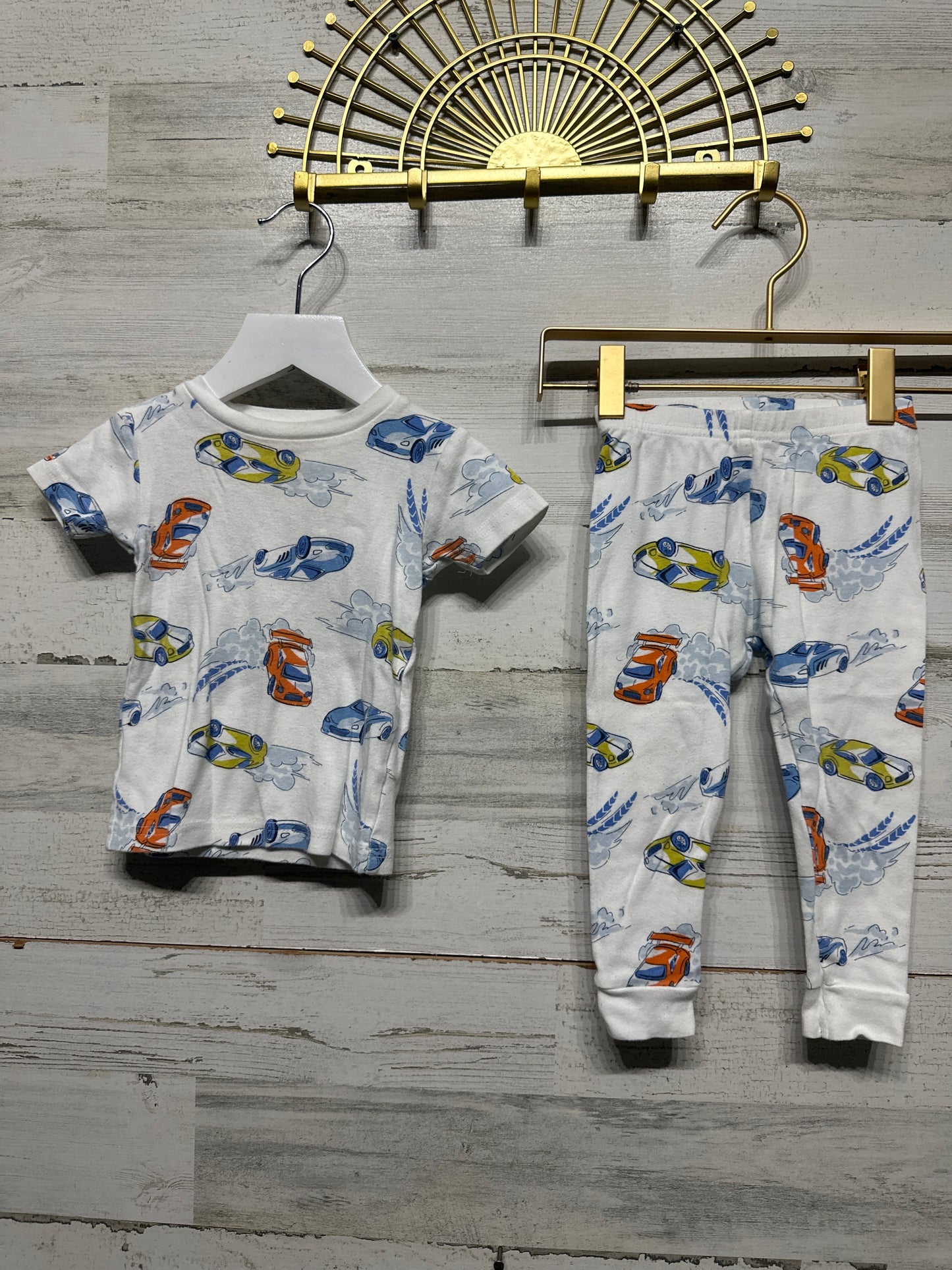 Boys 18m Carter’s Race Car Cotton Pajama Lot (2 Sets) - Play Condition*