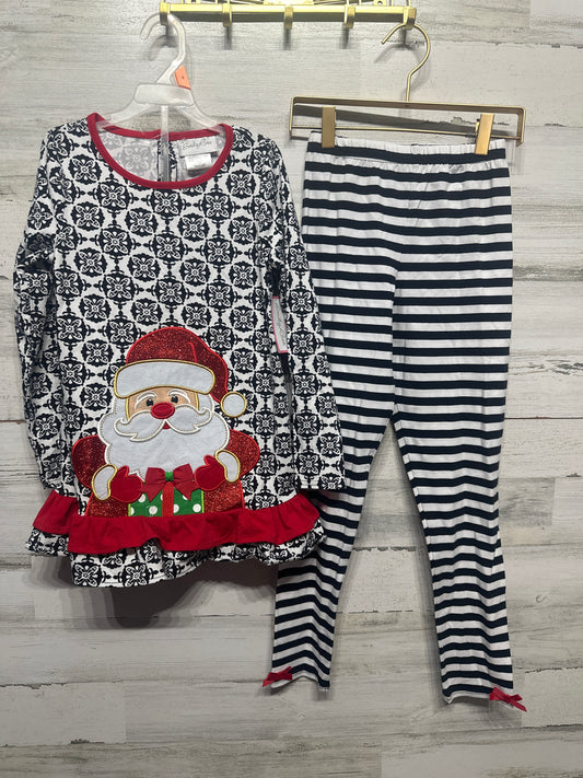 Size 8 Emily Rose Holiday Santa Two Piece Set - New With Tags