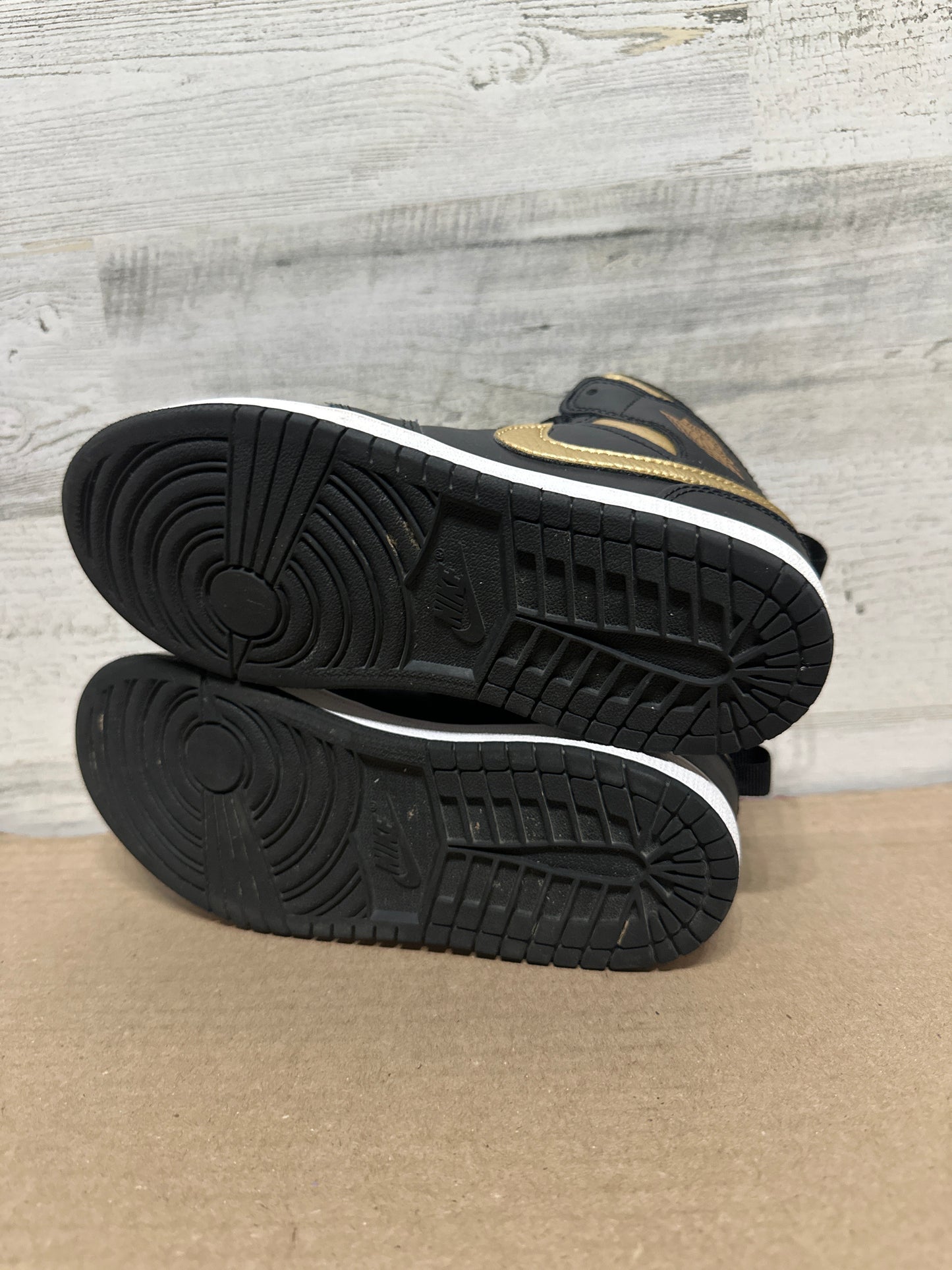 Size 2 (Youth) Nike Air Jordan 1 Mid Shoes - Very Good Used Condition