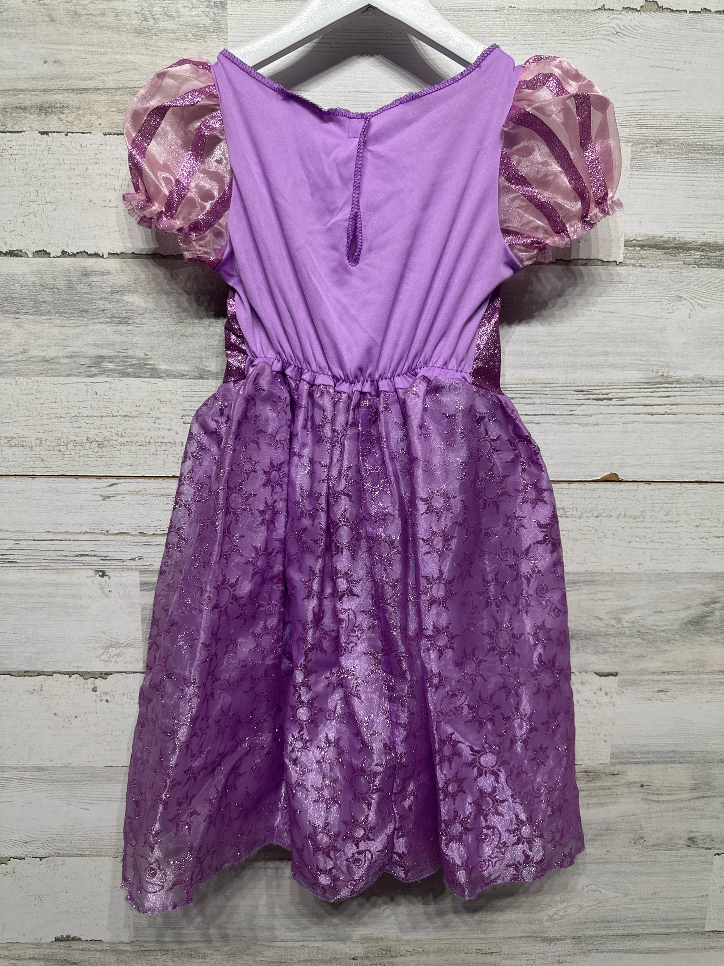 Tangled Disney Princess Rapunzel Costume Girls Size 4-6x Dress Up Dress GUC