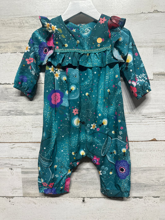 Size 3-6m Mon Sucre Baby Lightning Bug Romper - New With Tags
