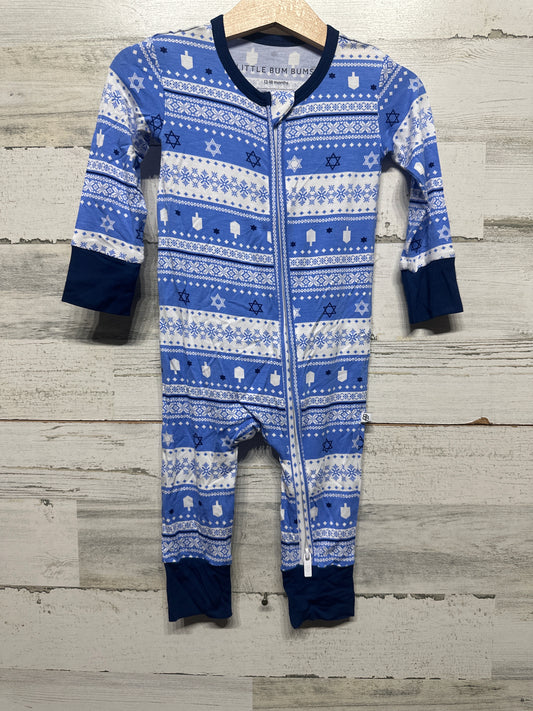 Size 12-18m Little Bum Bums Love You A Latke Bamboo Romper   - New With Tags